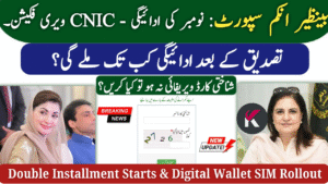Benazir Kafalat Program November 2025: Double Installment Starts & Digital Wallet SIM Rollout – Full Guide