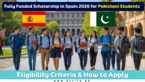 Fully Funded Scholarship in Spain 2026 for Pakistani Students – Apply Now!