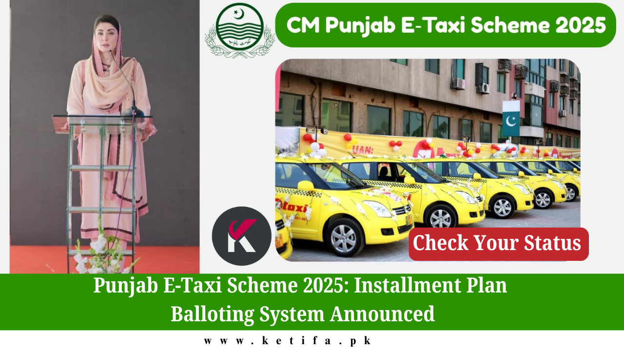 Punjab E-Taxi Scheme 2025 Installment Plan & Balloting System Announced – Full Details (November Update)
