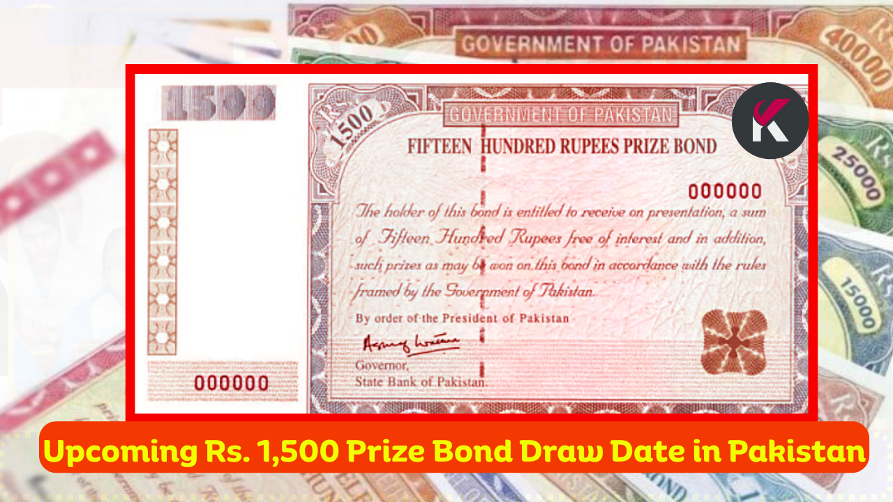 Upcoming Rs. 1,500 Prize Bond Draw Date in Pakistan – Full Details & Prize List (November 2025)