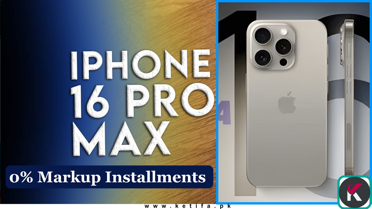 iPhone 16 Pro Max PTA Approved – Get It on 0% Markup Installments with 2-Year Warranty
