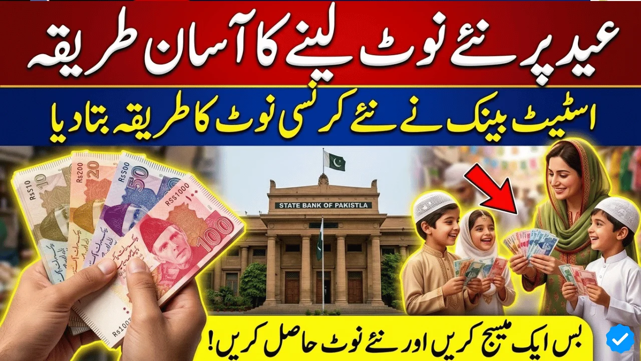 Fresh Currency Notes Pakistan