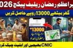 PM Ramzan Relief Package 2026